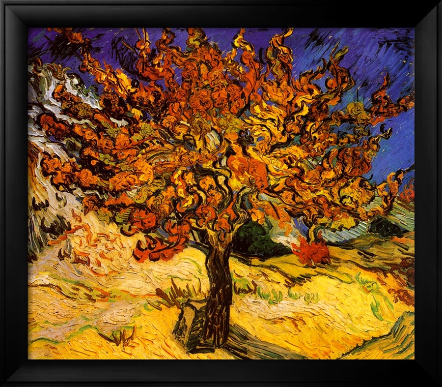 The Mulberry Tree - Vincent Van Gogh Paintings
